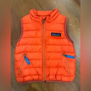 Patagonia baby puffer vest - 6-12M - good condition